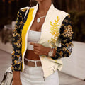 Meabh | High-Neck Oversized Elevated Bomber Jacket
