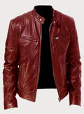Wilfred | Slim-Fit Zip-Up Moto Jacket