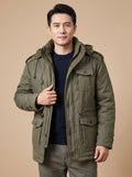 Bartholomew | Hooded Multi-Pocket Military Parka