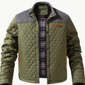 Godfrey | Snap-Front Quilted Stand-Collar Jacket
