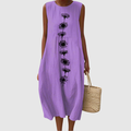 Kiara | Floral Sun-Kissed Midi Dress
