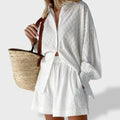 Morwenna | Elegant Shirt and Shorts Set
