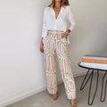 Naia | Chic Patterned Two-Piece Set