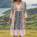 Ema | Floral Gentle Midi Dress