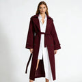 Naz | Classic Belted Fluid Trench Coat