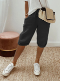Nicoletta | Relaxed Drawstring Bermuda Shorts