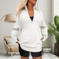 Nina | Draped Oversized Curated Sweater