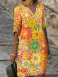 Eliska | Floral Wistful Midi Dress