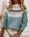 Ondina | Crew-Neck Ribbed Nonchalant Sweater