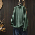 Filipa | Mock-Neck Ribbed Assured Sweater
