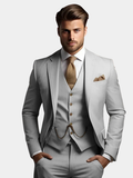 Wei | Ribbed Slim-Fit Nonchalant Suit