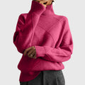 Rita | Turtleneck Ribbed Tailored Sweater