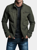 Vakhtang | Zip-Up Quiet Sartorial Coat