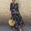 Lorelai | Floral Serene Midi Dress