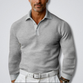 Didier | Long-Sleeve Knit Polo