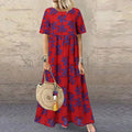 Ludmila | Floral Willowy Maxi Dress