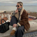 Prudencio | Notch-Lapel Oversized Contemporary Coat