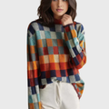 Rachele | Color-Block Crew Neck Sweater
