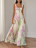 Adonia | Pleated Wistful Maxi Dress