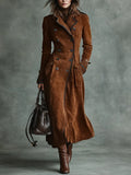 Ragnhild | Double-Breasted Notch-Lapel Graceful Coat