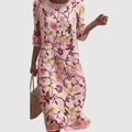 Edna | Floral Sunlit Midi Dress