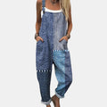 Relaxed Jumpsuit – Patchwork Pocket Ease