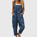 Relaxed Jumpsuit – Playful Bee Print