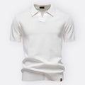 Robert | Textured Short-Sleeve Polo Shirt