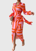 Romy | Printed Wrap Dress