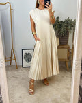 Malak | Luminous Easy-Elegant Midi Dress