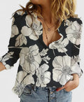 Sabine | Relaxed Lapel Button-Down Blouse