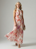 Manya | Floral Sleeveless Maxi Dress