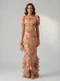 Margit | Ruffle Understated Maxi Dress