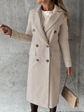 Sibilla | Double-Breasted Longline Refined Coat