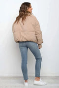 Sien | High-Neck Zip-Up Effortless Puffer Jacket