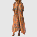 Atarah | Long-Sleeve Willowy Maxi Dress