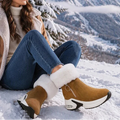 Mabel | Lined Wedge Ankle Boots