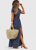 Stella | Boho-Print Maxi Dress