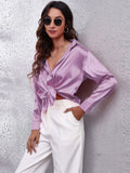 Thalia | Relaxed Long-Sleeve Blouse