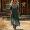 Melisa | V-Neck Dreamy Midi Dress