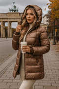 Thyra | Modern Hooded Timeless Puffer Jacket
