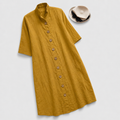 Tiziana | Button-Down Layered Hem Blouse