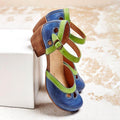 Tugce | Strappy Buckled Structured Heels
