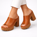 Ulku | Platform Strappy Poised Heels