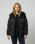 Wende | Padded Hooded Structured Puffer Jacket