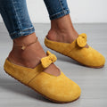 Whitney | Strappy Mule Structured Flats