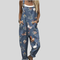 Wide-Leg Jumpsuit – Breezy Floral Sketch