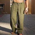 Wide Leg Linen Trousers – Relaxed Summer Fit