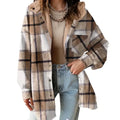 Josephine | Checked Hooded Shacket
