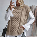 Leontine | Cable-Knit Sweater Vest